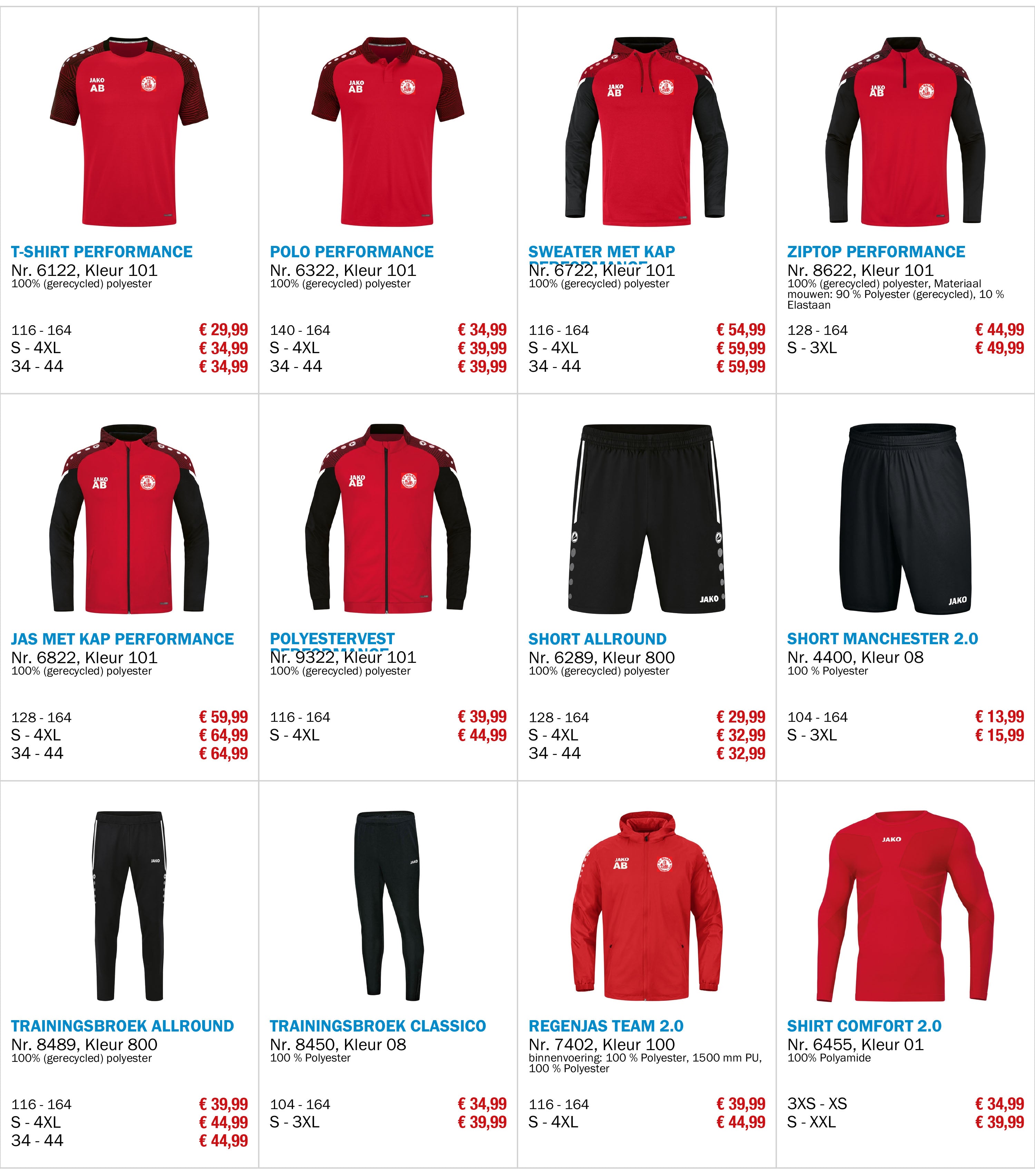 Flyer Teamwear VV Walram Rovi Sport Meerssen